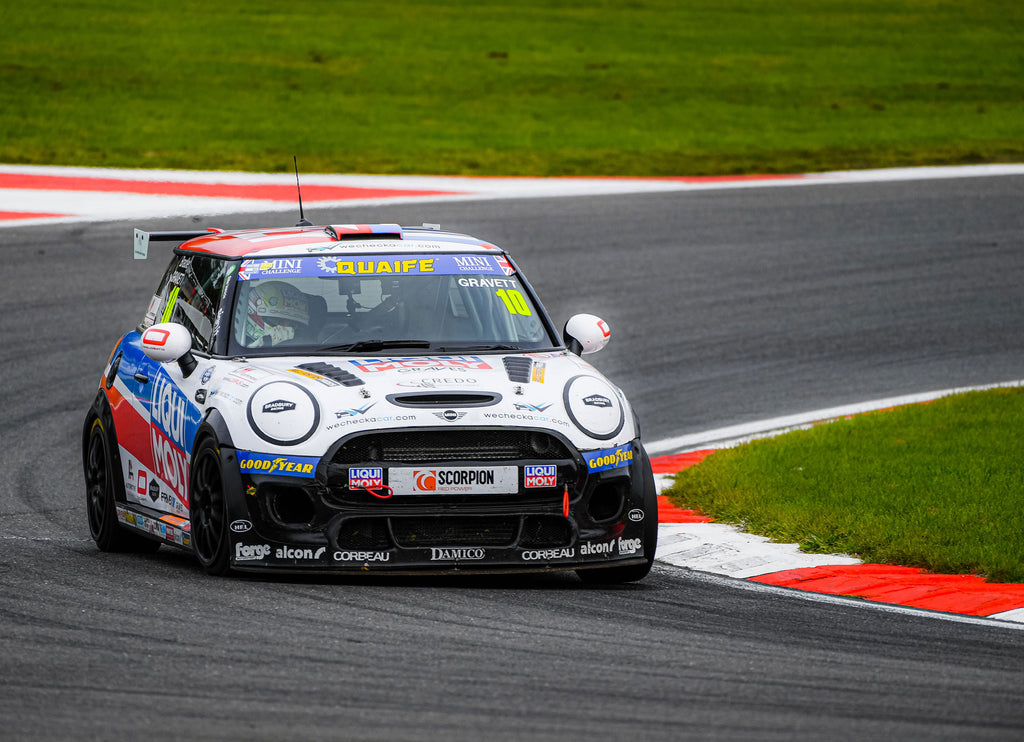 The MINI Challenge JCW Race Car