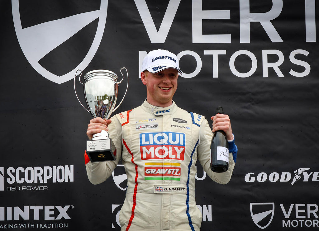 Dream Home Podium for Bradley Gravett at Brands Hatch
