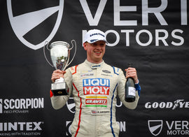 Dream Home Podium for Bradley Gravett at Brands Hatch