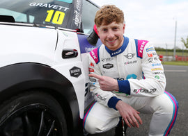 Gravett Racing Announces Continued Support from Bradbury Racing for the 2024 Vertu Motors MINI Challenge JCW Season
