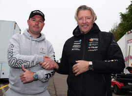 Gravett Racing, Robb Gravett and Bradley Gravett Announce Partnership with Tesouro Watches for 2023 MINI Challenge JCW Season.