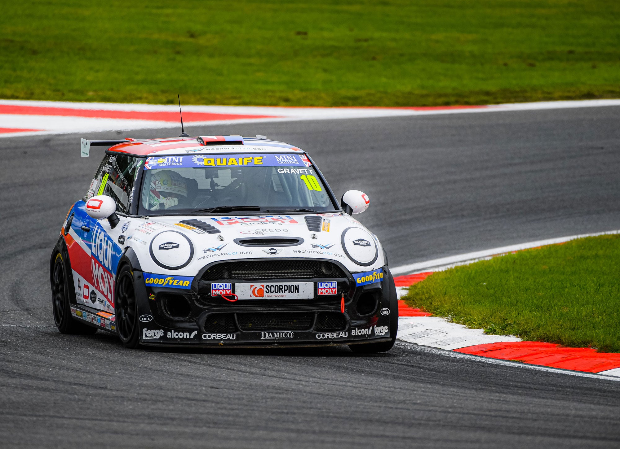 The MINI Challenge JCW Race Car – Bradley Gravett